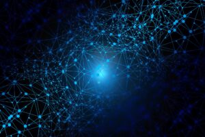 decorative image of data nodes